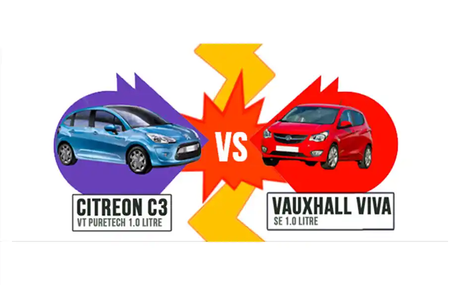 Cheap to Insure Cars - Citreon C3 vs. Vauxhall Viva img