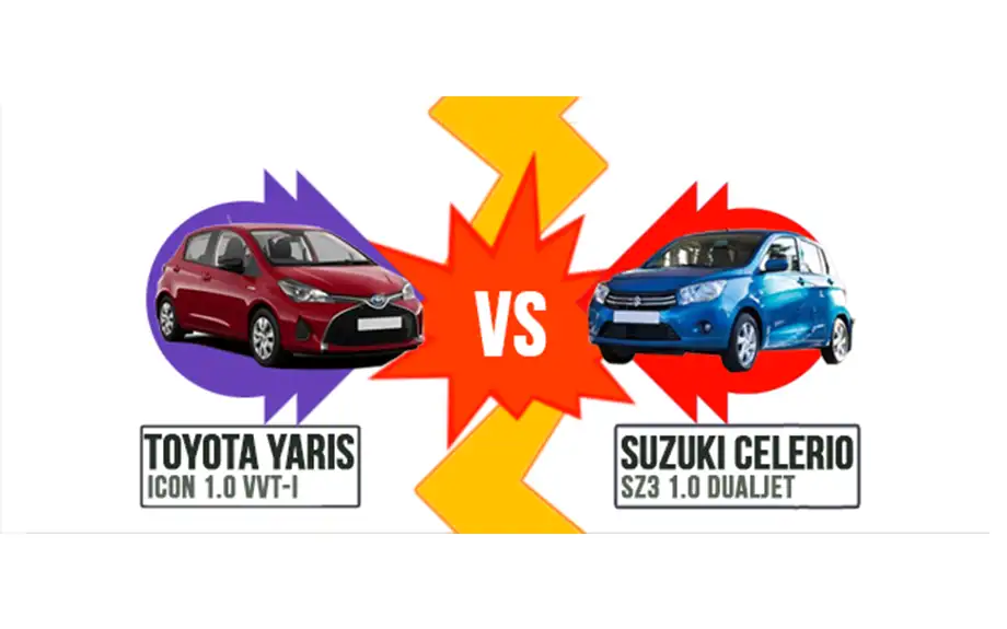Economical Cars - Toyota Yaris vs. Suzuki Celerio img